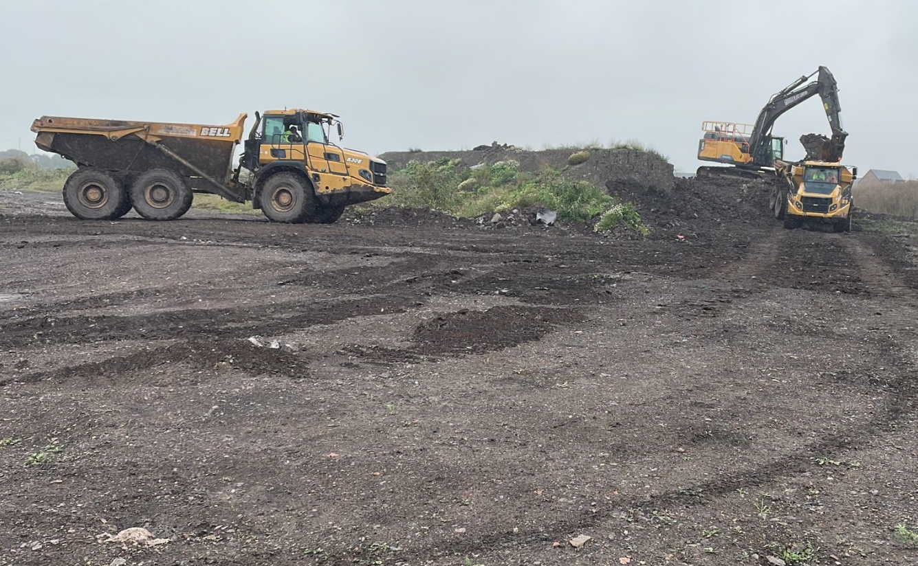 Major Bulk Earthworks Project Awarded at Former Steel Works, Llanwern, South Wales!