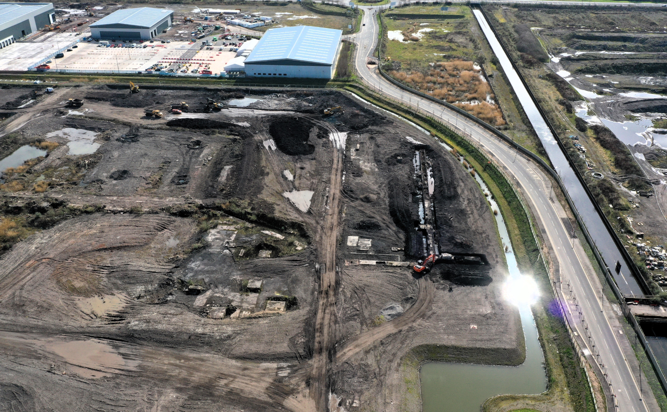 Earthworks and Remediate Project Secured in Llanwern, South Wales!